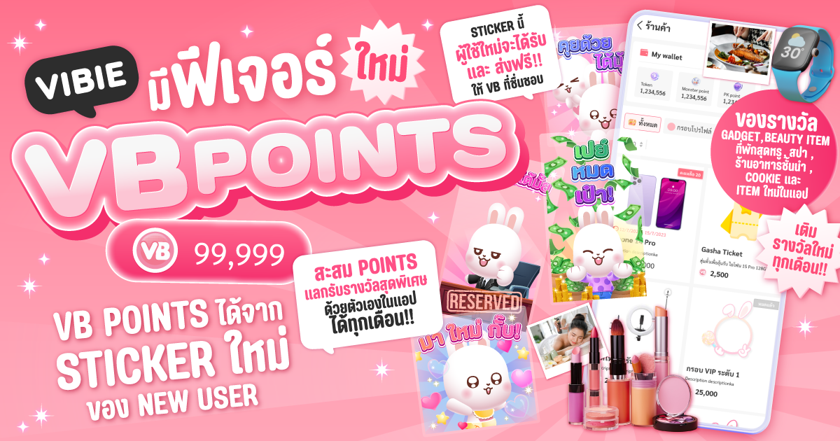 VB Point ความพิเศษของเหล่า VB คืออะไรกันนะ ?